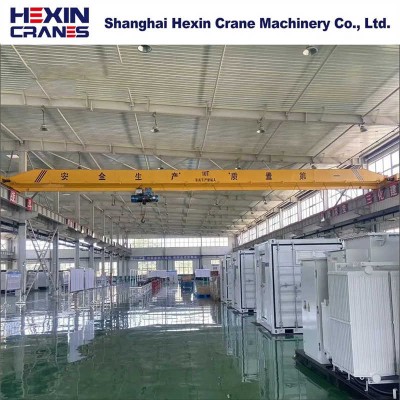CE Certified Single Girder EOT Crane with Wire Rope Hoist, 2-10 Ton Capacity
