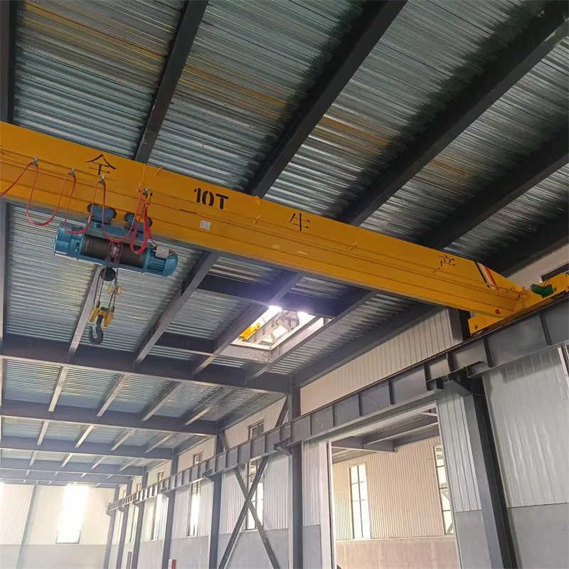 Electric Wire Rope Hoist Single Girder EOT Crane, Customizable for Your Needs