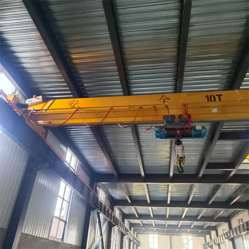 2 Ton to 10 Ton Single Girder EOT Cranes, Export-Quality for African Markets