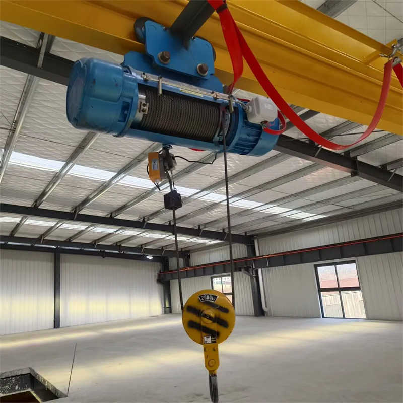 Single Girder Bridge EOT Crane for Efficient Workshop Material Handling