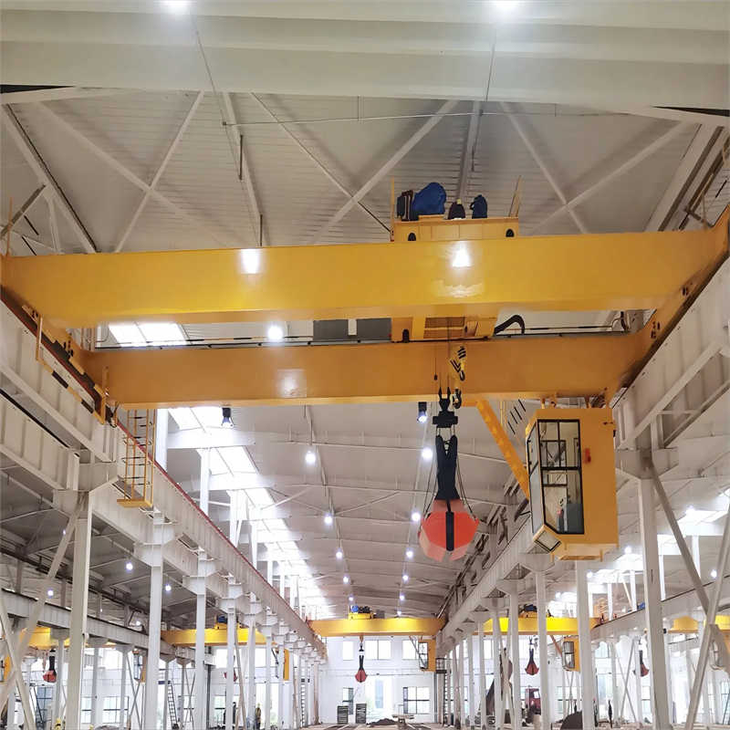 Double Girder Overhead Crane with 10-200 Ton Capacity for Heavy Industry