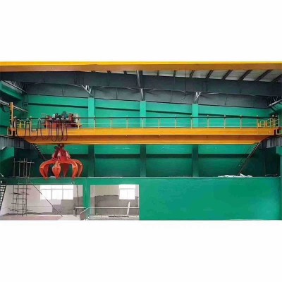 Customizable Double Girder Overhead Crane for Steel Plant Applications