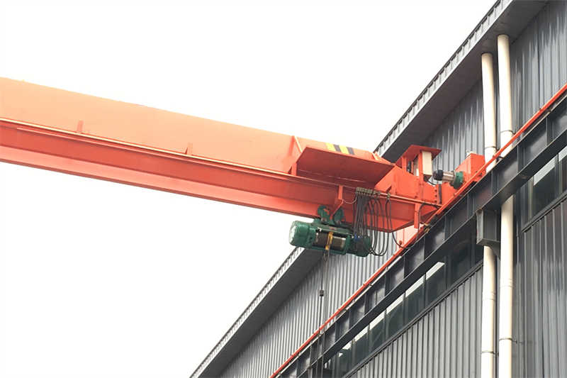 Single Girder EOT Crane with Wireless Remote Control for Safe Operation