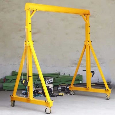 Aluminum Alloy Portable Gantry Crane for Overhead Lifting Tasks