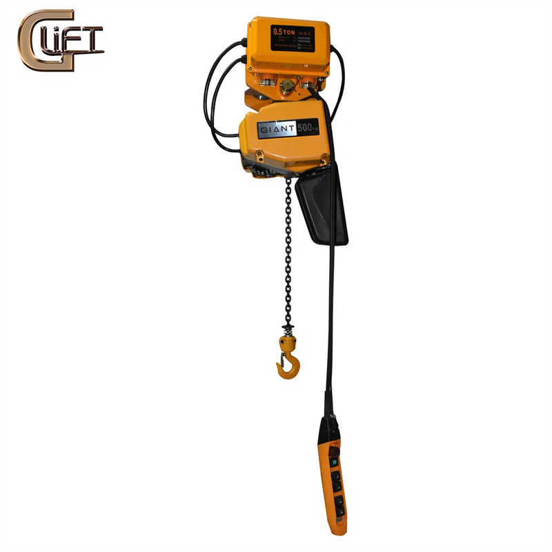 Electric Chain Hoist with Trolley | 0.5 Ton to 5 Ton Capacities Available
