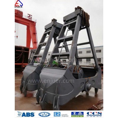 Heavy Duty Clamshell Grab Bucket for Port Construction and Maintenance