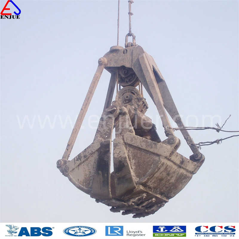 Heavy Duty Clamshell Grab Bucket for Port Construction and Maintenance