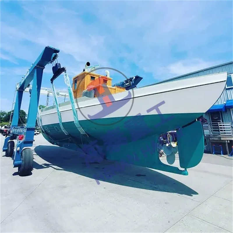 80t Mobile Yacht Lift for Middle East Shipyards