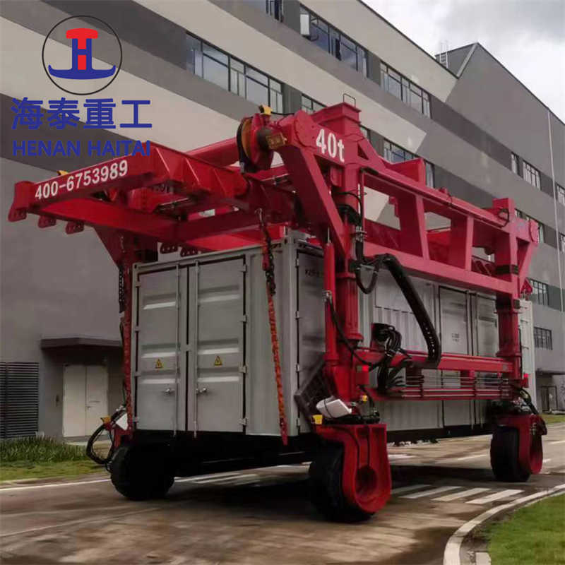 40 Ton Mobile Straddle Carrier for 40 Foot Container Handling
