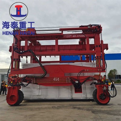 Heavy Duty 50 Ton Straddle Carrier for Port Logistics