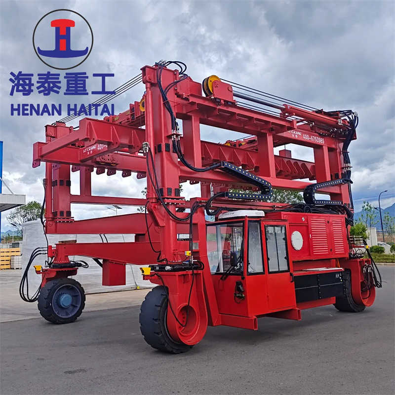 50 Ton Heavy Lift Straddle Carrier with Dual Spreaders