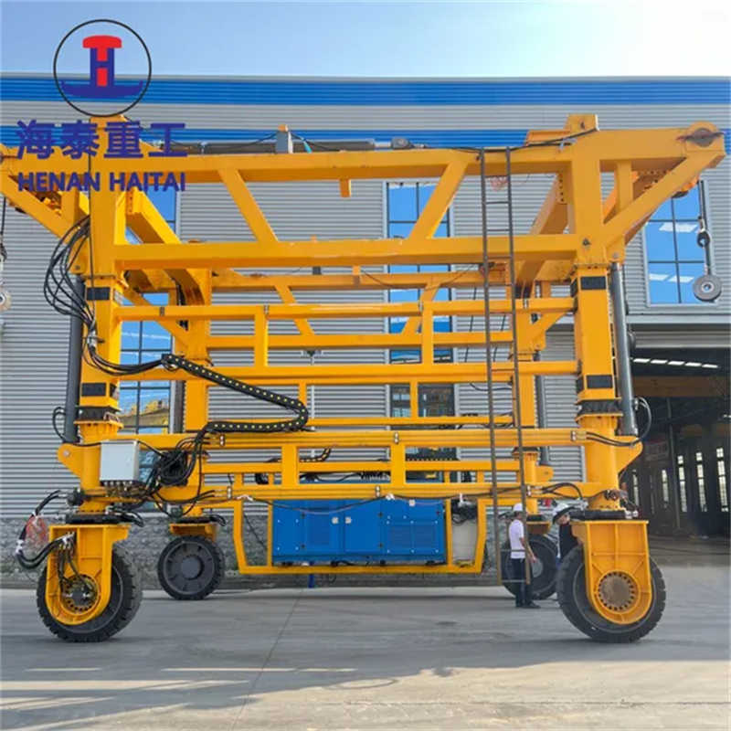 50 Ton Heavy Lift Straddle Carrier with Dual Spreaders