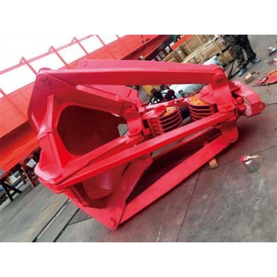 Multi-Tine Clamshell Grab Bucket for Port and Mining Applications