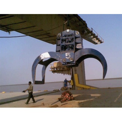 Hydraulic Log Grab Bucket for Efficient Wood Material Processing