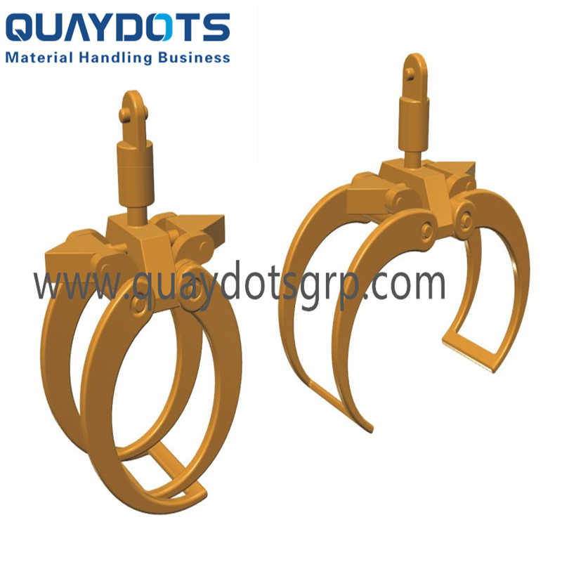 High Performance Log Grapple Bucket for Forestry Operations
