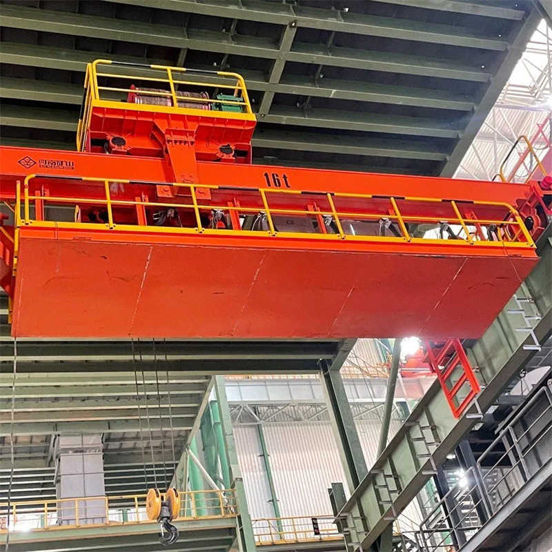 Custom Design 125/32t Double Girder Overhead Bridge Crane