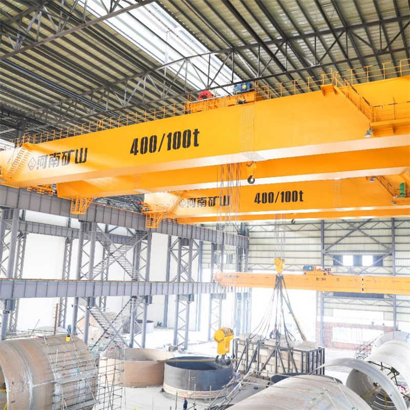 Efficient 250/50t Double Girder Overhead Crane for Industrial Use