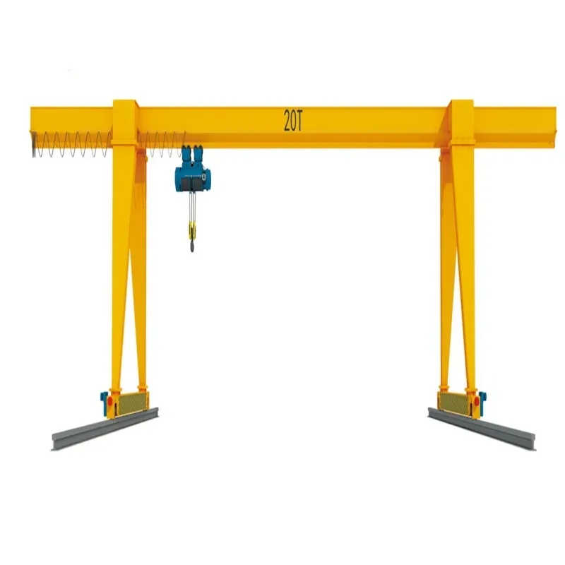 European Design Single Girder Gantry Crane with Variable Speed Control