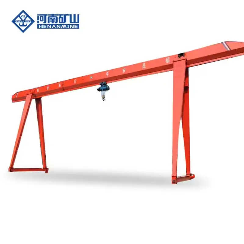 3 Ton Portable Single Girder Gantry Crane with Easy Assembly
