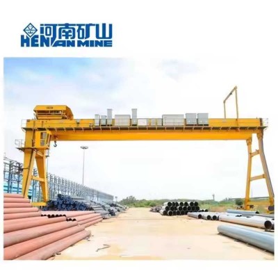 Electric Walking Double Girder Gantry Crane for Outdoor Lifting