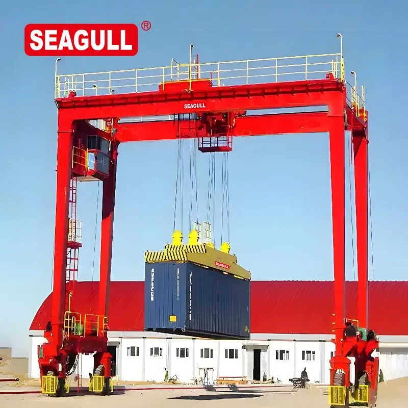 Seagull Series 5-200t Double Girder Rail Mounted Gantry Crane