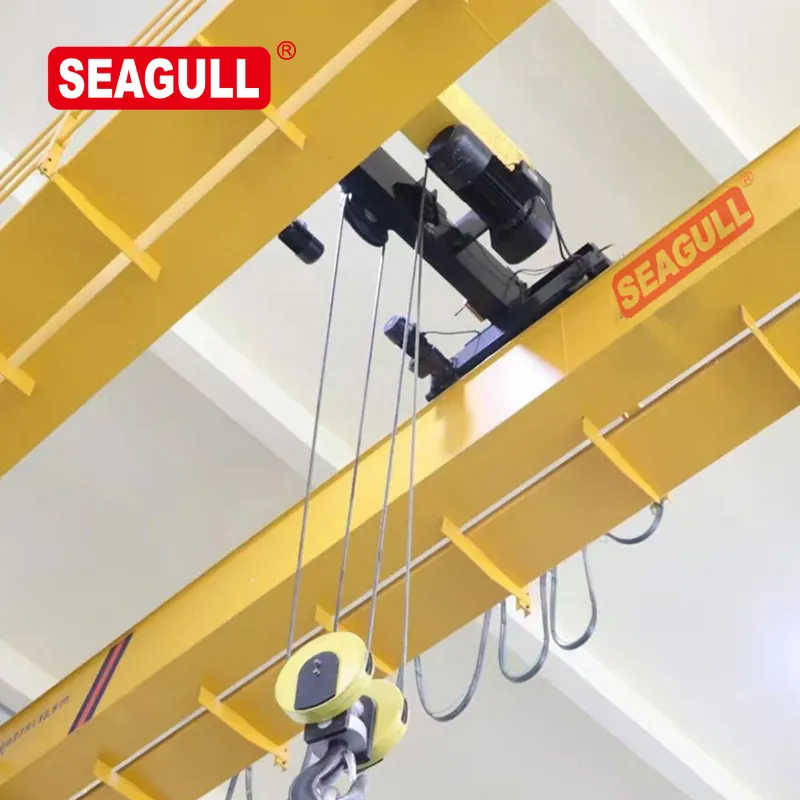 Heavy Duty 3.2 to 80 Ton European Style Wire Rope Hoist