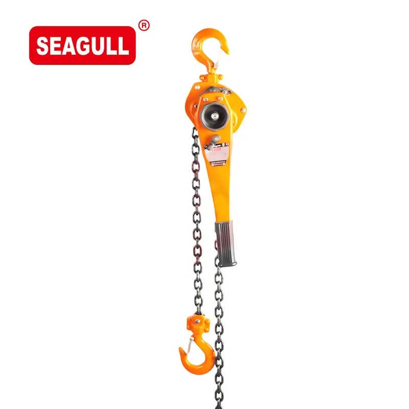 3 Ton Load Rated Lever Chain Block with Reinforced Hooks