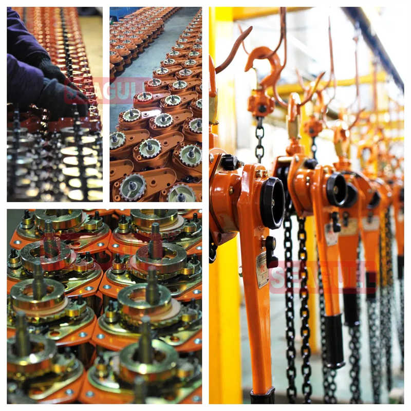 Compact 0.5 Ton Lever Chain Block for Tight Space Applications