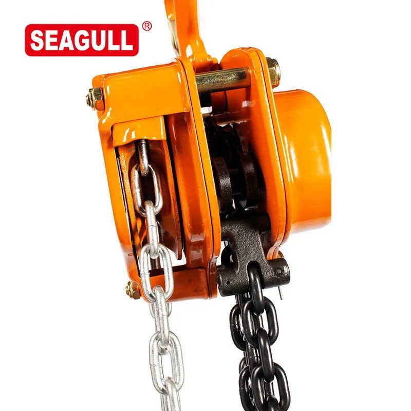 3 Ton Capacity Chain Block Hoist with Safety Hook