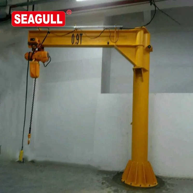 Heavy Duty 500kg Free Standing Jib Crane with 360 Degree Rotation