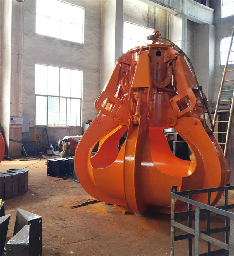 Heavy Duty Hydraulic Grab Bucket for Port Coal Handling and Power Plant