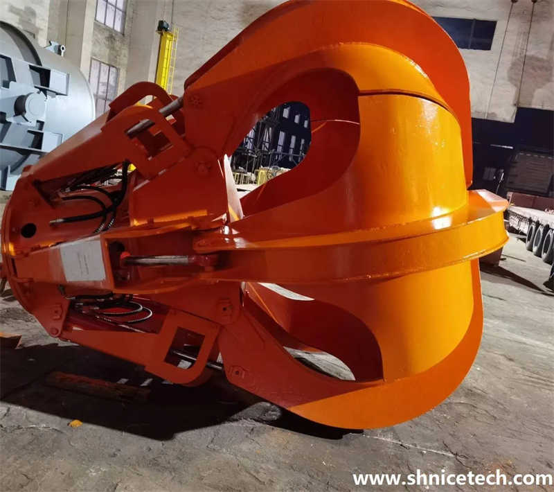 Robust Hydraulic Clamshell Grab Bucket for Sand, Gravel and Aggregate