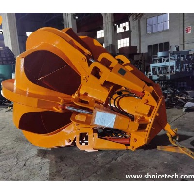 Powerful Hydraulic Grab Bucket for Rock, Ore and Heavy Bulk Materials
