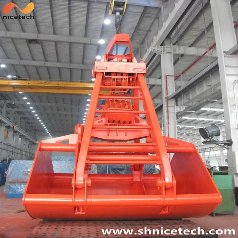 Heavy Duty Mechanical Grab Bucket for Bulk Material Handling