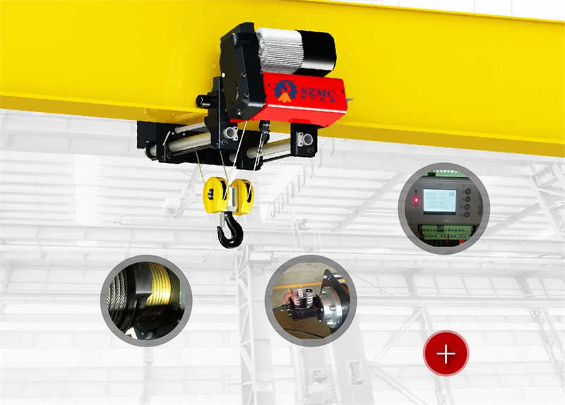 Electric Wire Rope Hoist for Industrial Manufacturing and Production Lines
