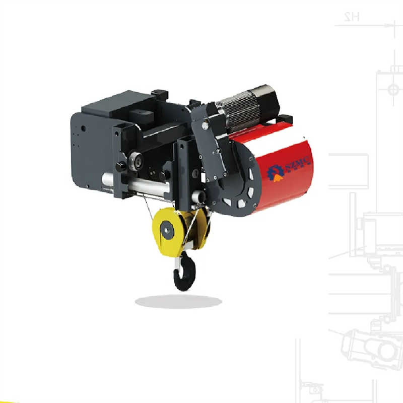 Robust Low-Headroom Electric Wire Rope Hoist for Compact Workshop Spaces