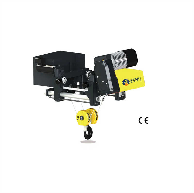 Robust Low-Headroom Electric Wire Rope Hoist for Compact Workshop Spaces