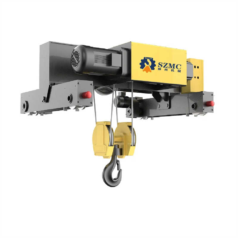 CE Certified Electric Wire Rope Hoist with Advanced Safety Braking System