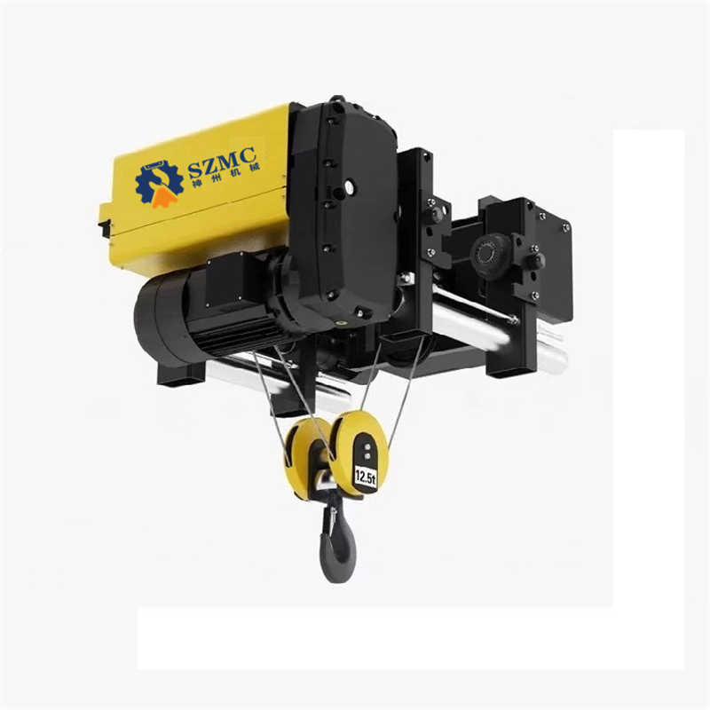 CE Certified Electric Wire Rope Hoist with Advanced Safety Braking System