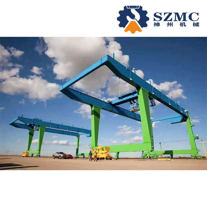 Versatile Rubber Tired Container Gantry Crane (RTG) for Intermodal Yards