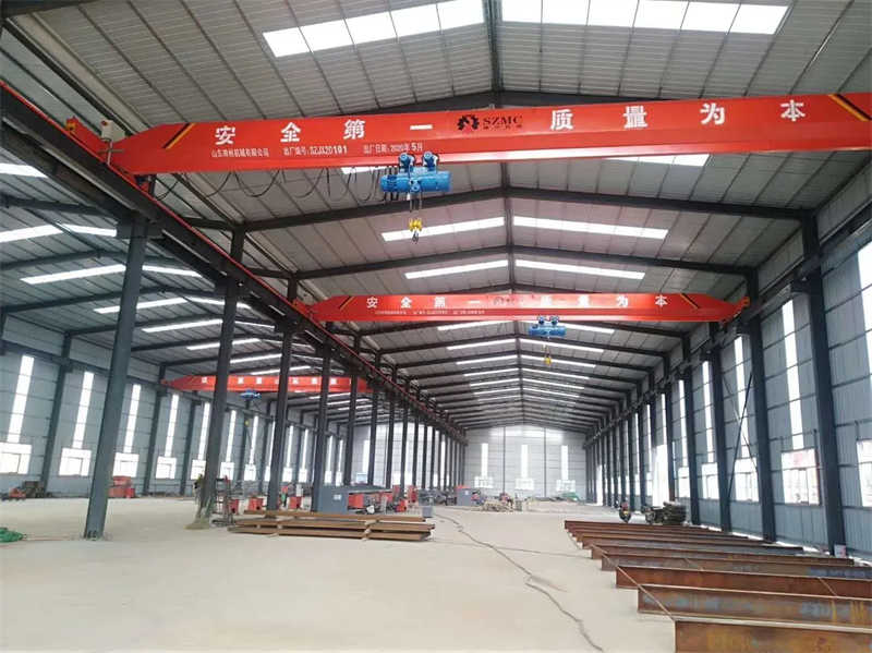 Compact Explosion-Proof Single-Girder EOT Crane for Chemical Plants