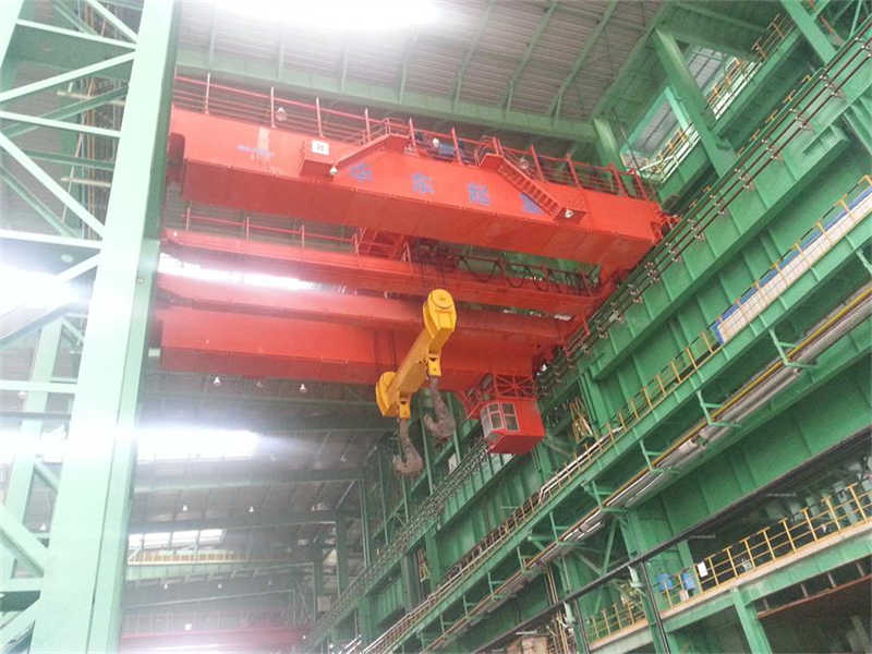 Heavy Duty Double Girder Metallurgical Crane for Steel Plant and Foundry