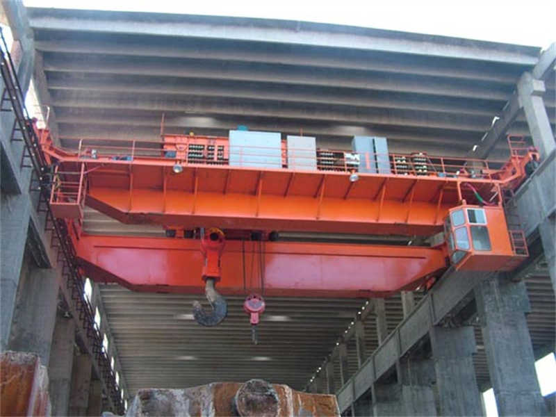 Specialized Steel Mill Crane with Ladle Hoisting and Pouring Mechanisms