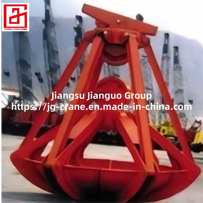 Heavy Duty Hydraulic Grab Bucket for Port and Shipyard Material Handling
