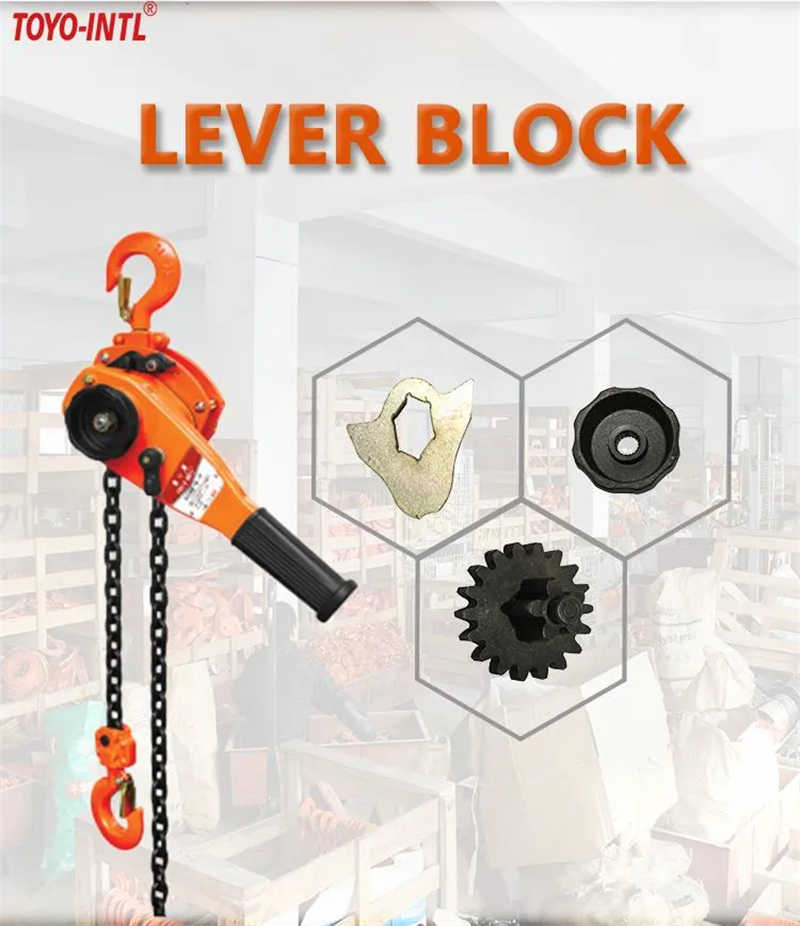 Heavy-Duty Alloy Steel Lever Chain Hoist for Construction and Repair