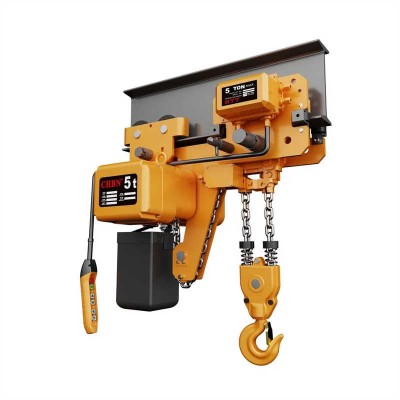 Ultra-Silent Low Headroom Chain Hoist 5t - 7.5t with Minimal Operational Noise