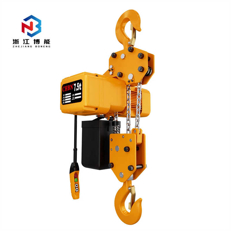 Ultra-Silent Fixed Type Electric Chain Hoist Bner Series 10t Capacity