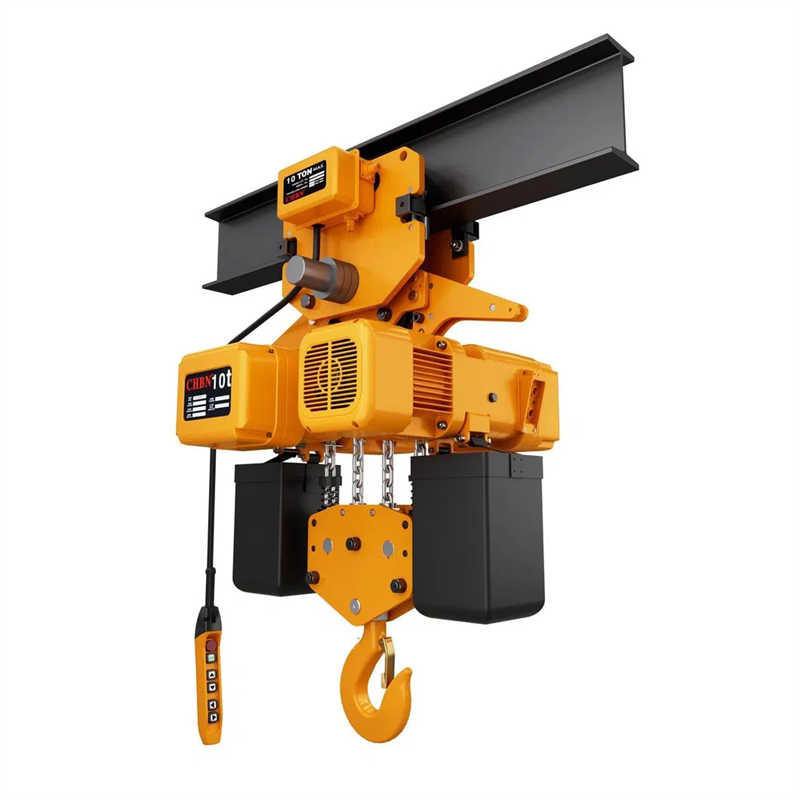 Heavy Duty Running Type Electric Chain Hoist Bner Series 10t to 32t Capacity