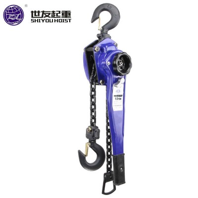 Heavy Duty Manual Lever Hoist 0.25t to 9t Capacity for Construction