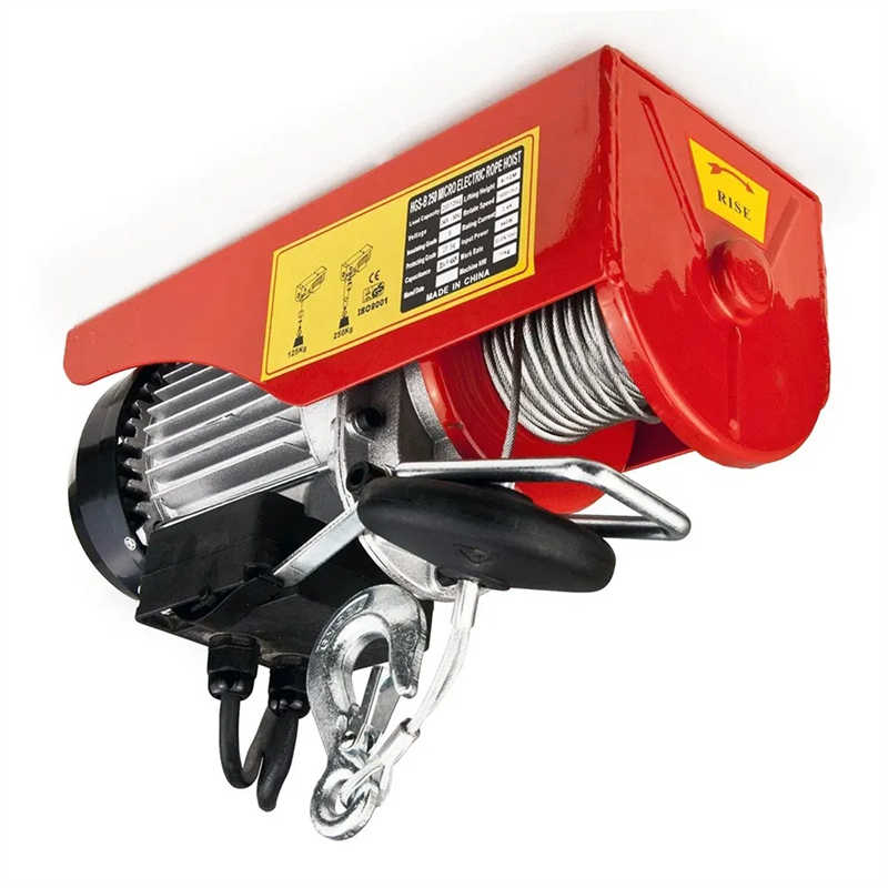 PA1000 Series Mini Electric Wire Rope Hoist for Compact Lifting Solutions